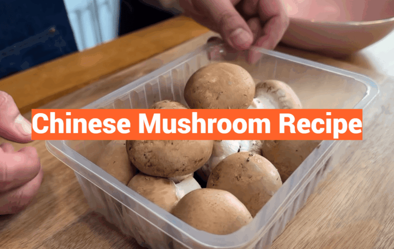 Chinese Mushroom Recipe