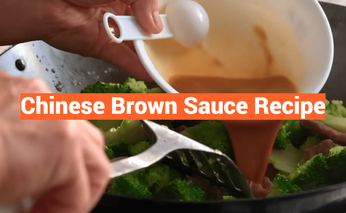 Chinese Brown Sauce Recipe
